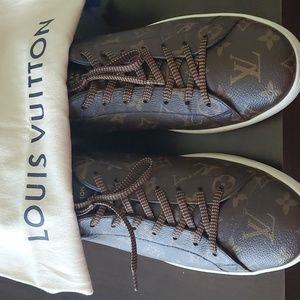 Men's Louis Vuitton Monogram Sneakers.